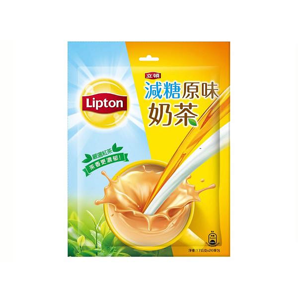 Taiwan Lipton Less-Sugar Milk Tea 340 g