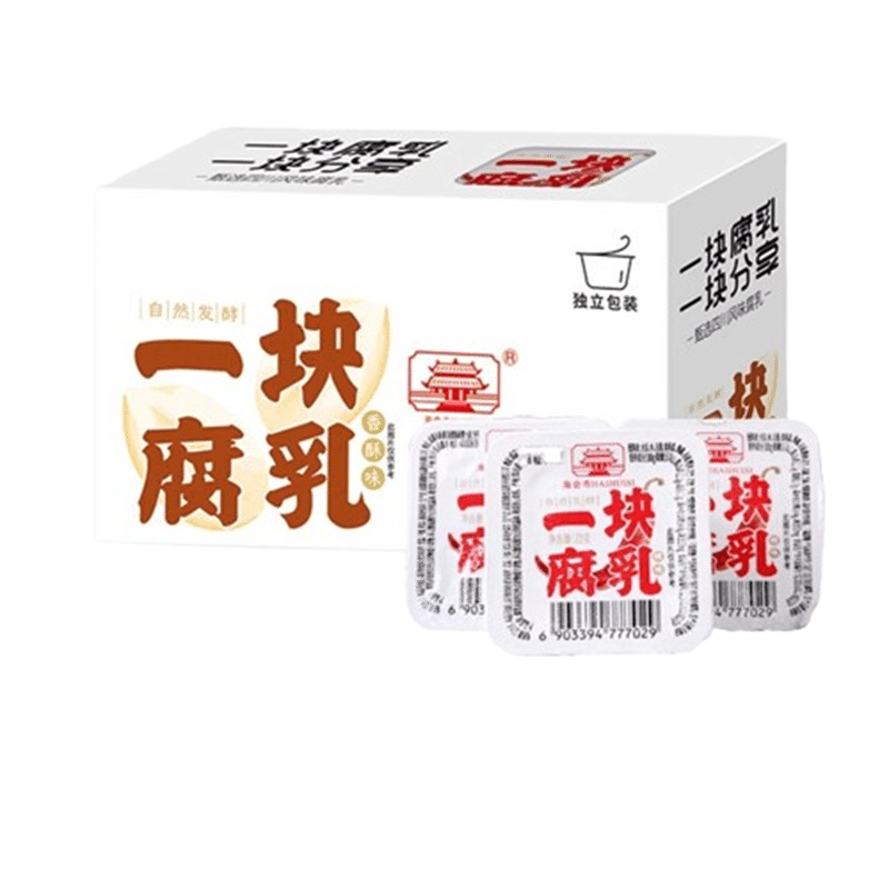 Haihui Temple a piece of tofu frankincense crispy food mold tofu 153g/ box 153 g