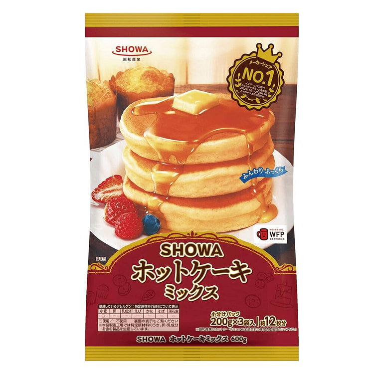 蓬松日式热蛋糕煎饼粉 1 份