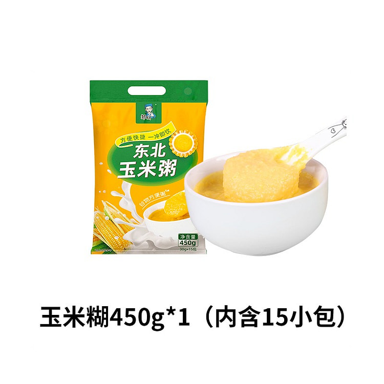 邹有才 东北小米玉米糊早餐冲饮450g*1袋