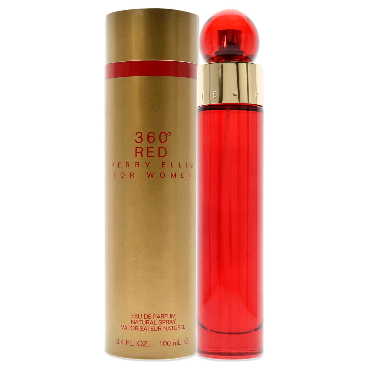 360 Red by Perry Ellis for Women – 3.4 oz 3.4 oz