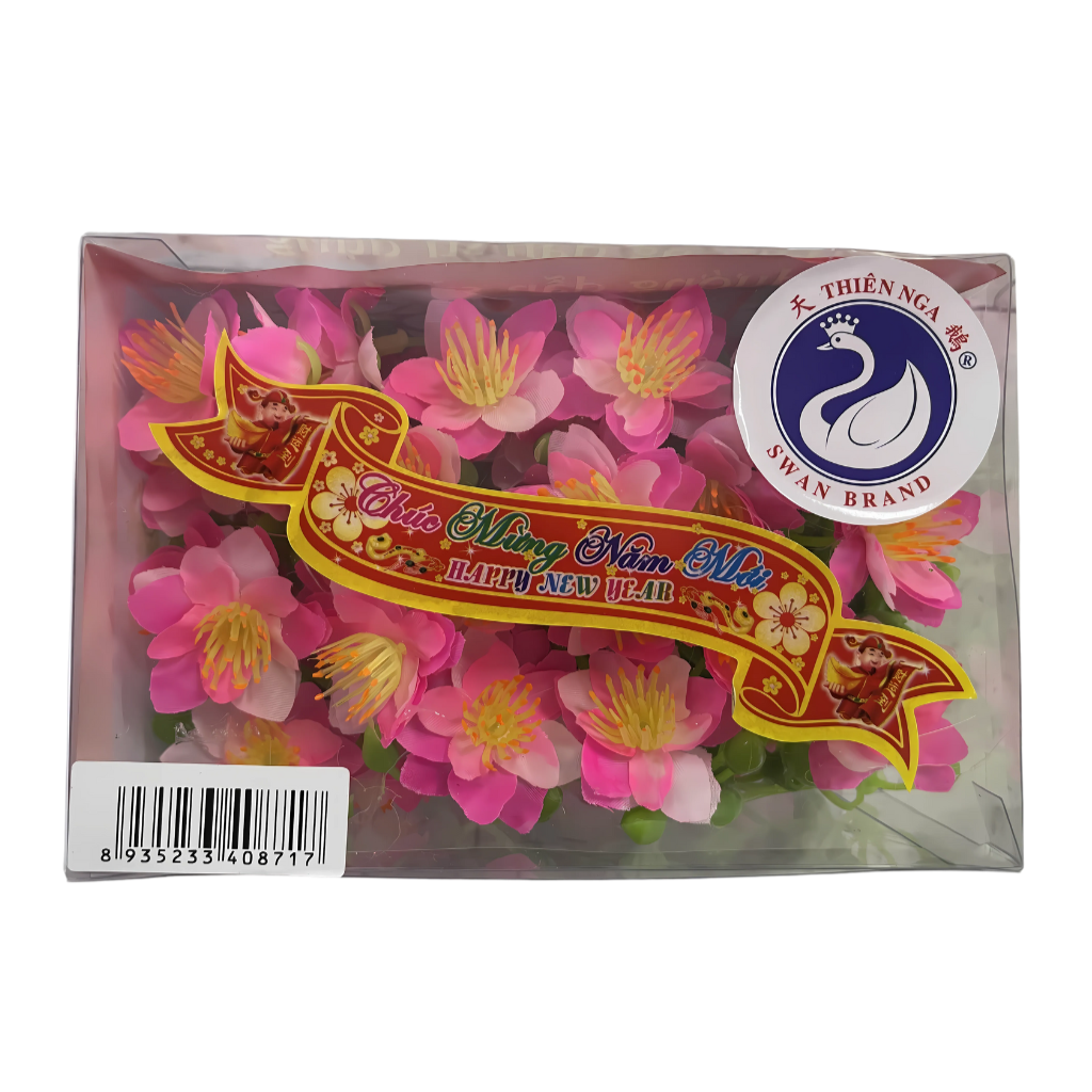 Hoa Đào Nhân Tạo Swan Brand 1 phần