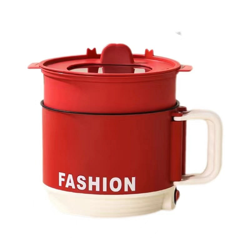Multi-Functional Electric Cooker – Red Double-Deck 1 each