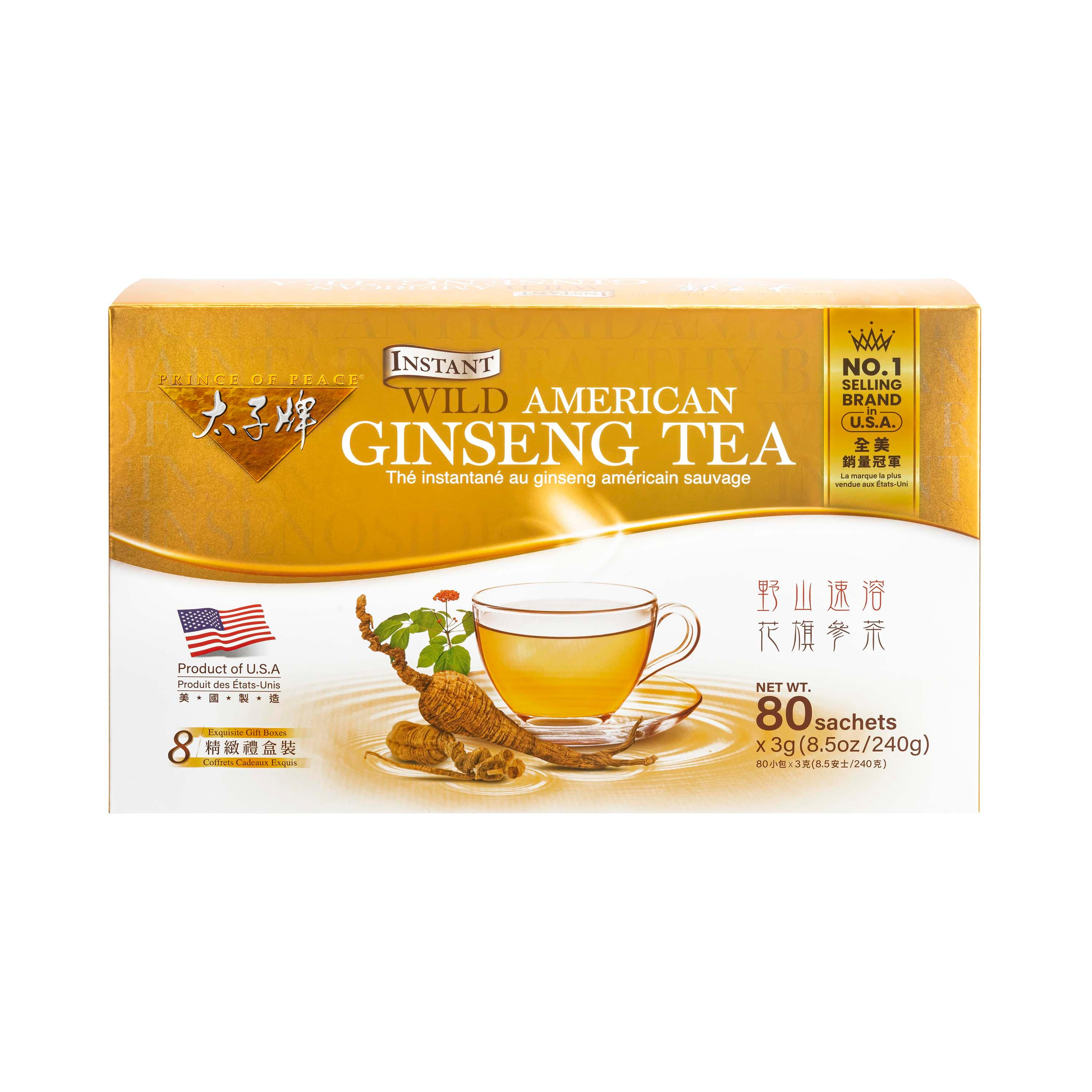 POP Wild American Ginseng Instant Tea, 80 sachets 1 個