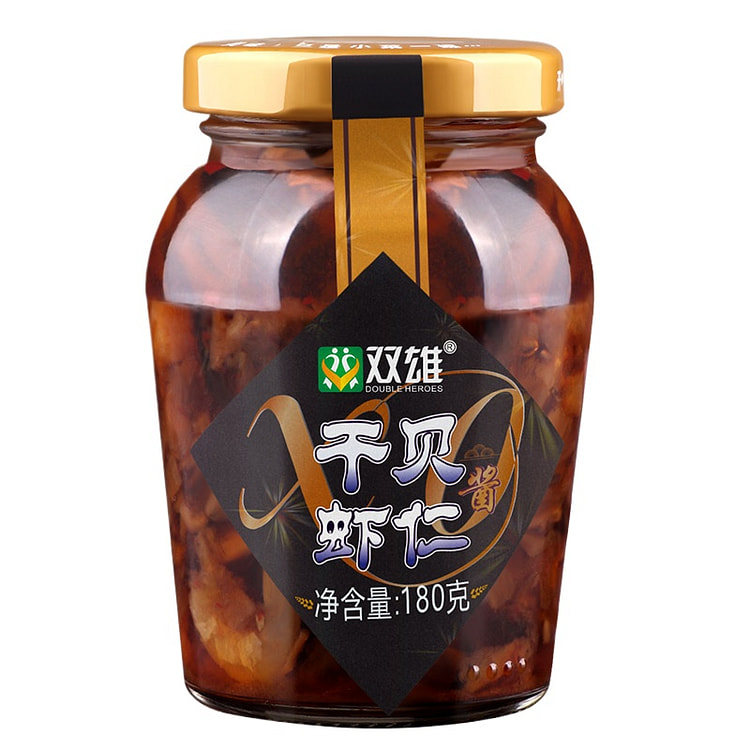 双雄瑶柱虾仁XO酱香辣180g*1瓶