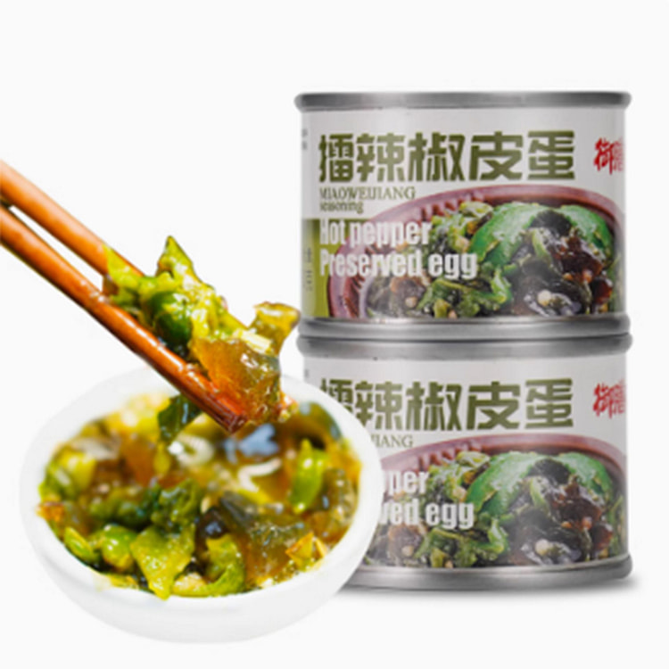 Chili Pepper Preserved Egg Chili Sauce