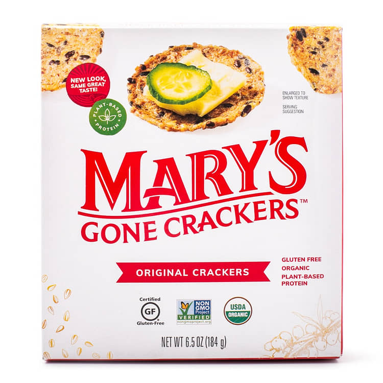 Mary S 有機グルテンフリー クラッカー Weee