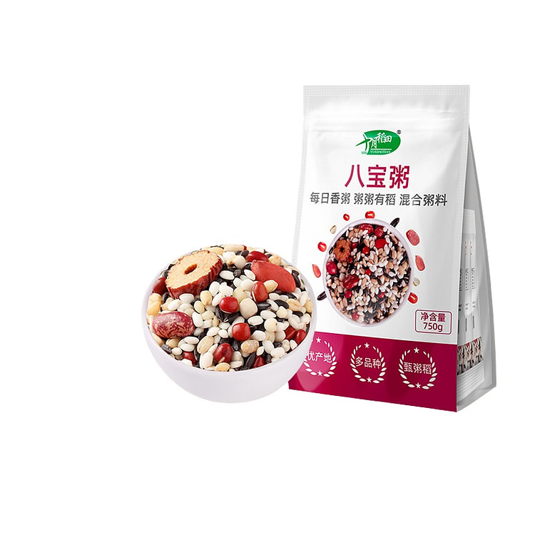 十月稻田杂粮八宝粥米五谷杂粮粗粮750g*1袋