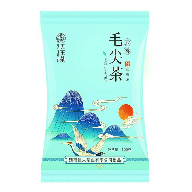 Tianwang Gaoshan Maojian Green Tea 100g*1 Bag