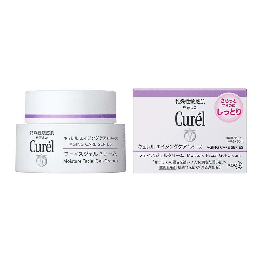 Kao Curel Moisture Facial Gel-Cream 40g 1 each