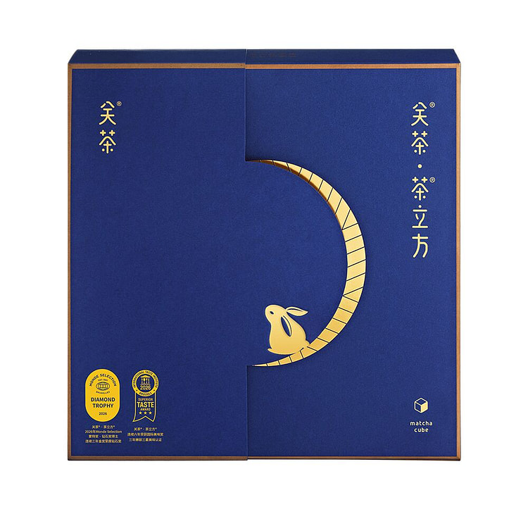Guancha Matcha Cube Moon Cake 6 Pieces 360 g