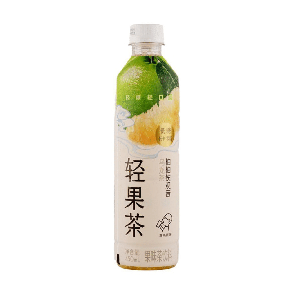 HEYTEA Light Fruit Tea Grapefruit Oolong Tea 450ml 1 bottle