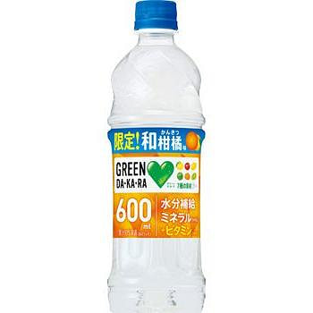 Suntory GREEN DAKARA Japanese Citrus 600 ml