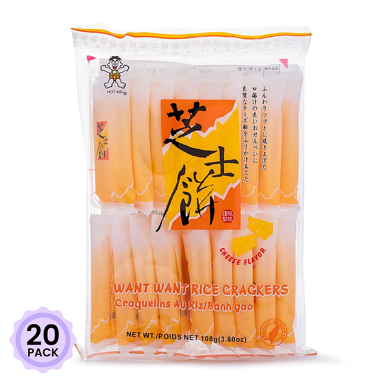 旺旺 仙贝芝士饼 108 克*20 包