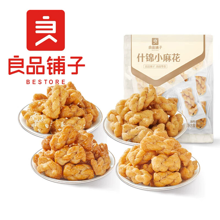 Mixed small fried dough twists 500g x 1 bag 500 g