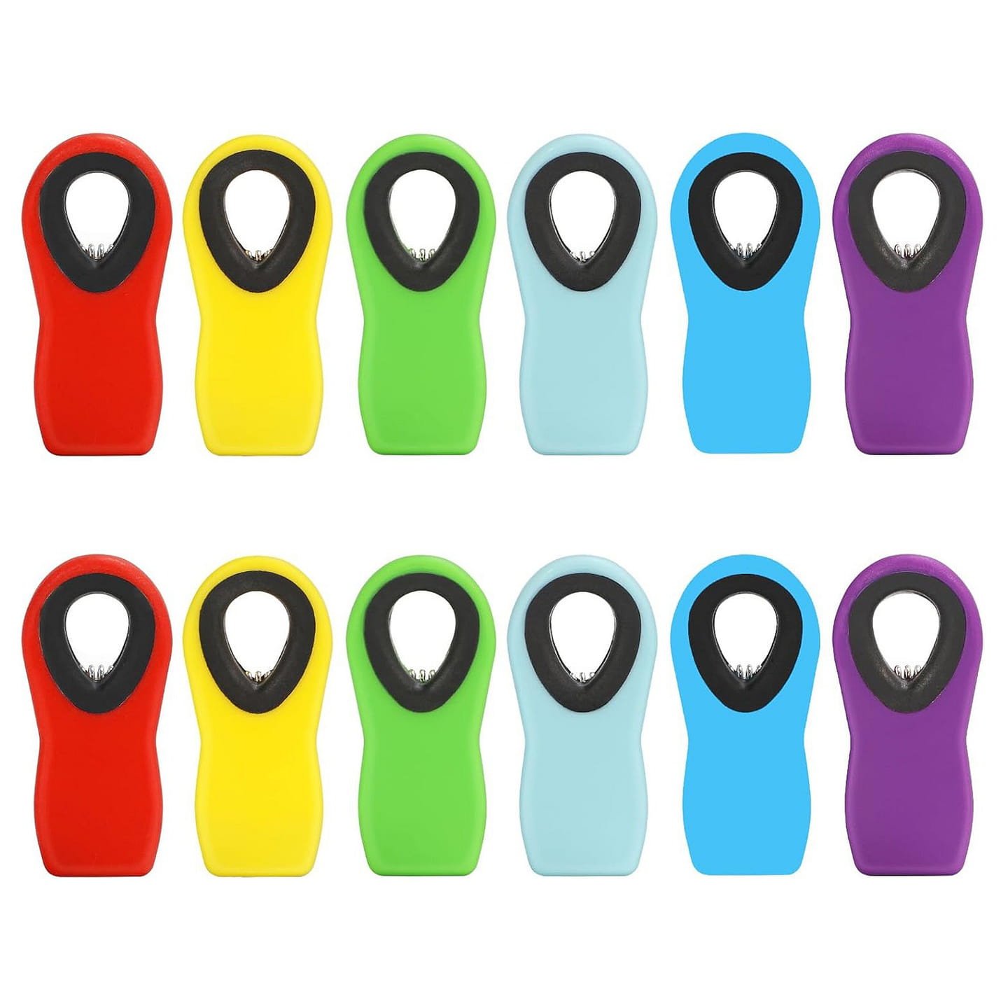 12 Pack Chip Clips Bag Clip, Magnetic Food Clip 1 box