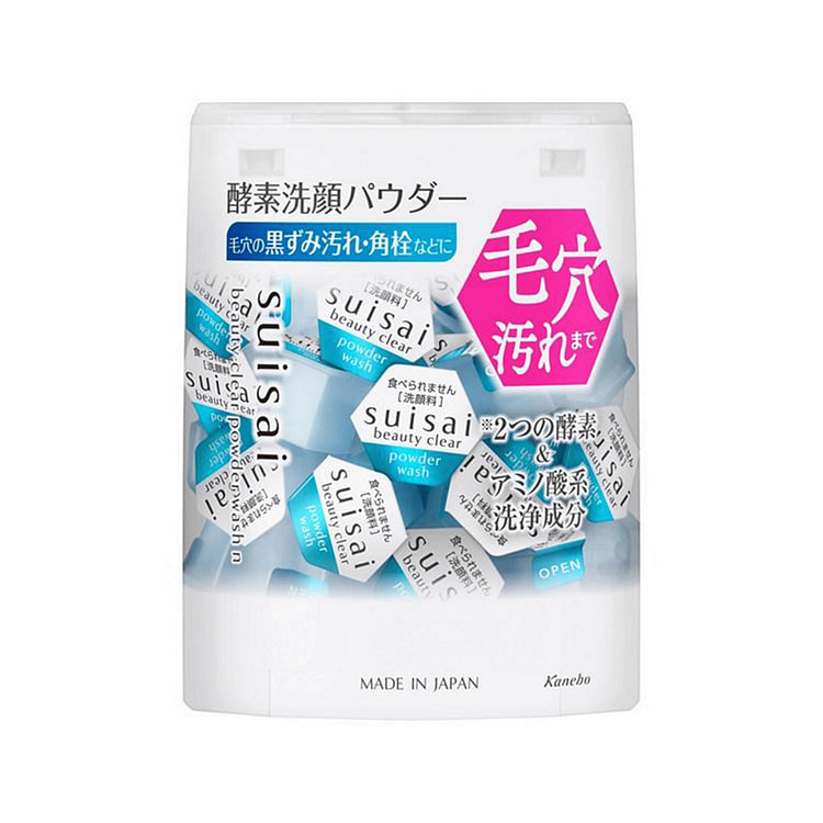 Suisai Beauty Clear Powder Wash White 32pc 1 each