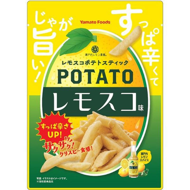 Yamato Foods Lemosco Potato Sticks 50g 1 each
