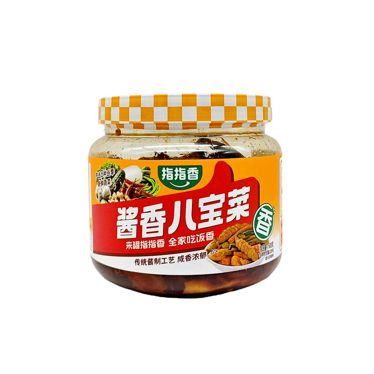 指指香酱香味八宝菜下饭菜 500g 1 瓶