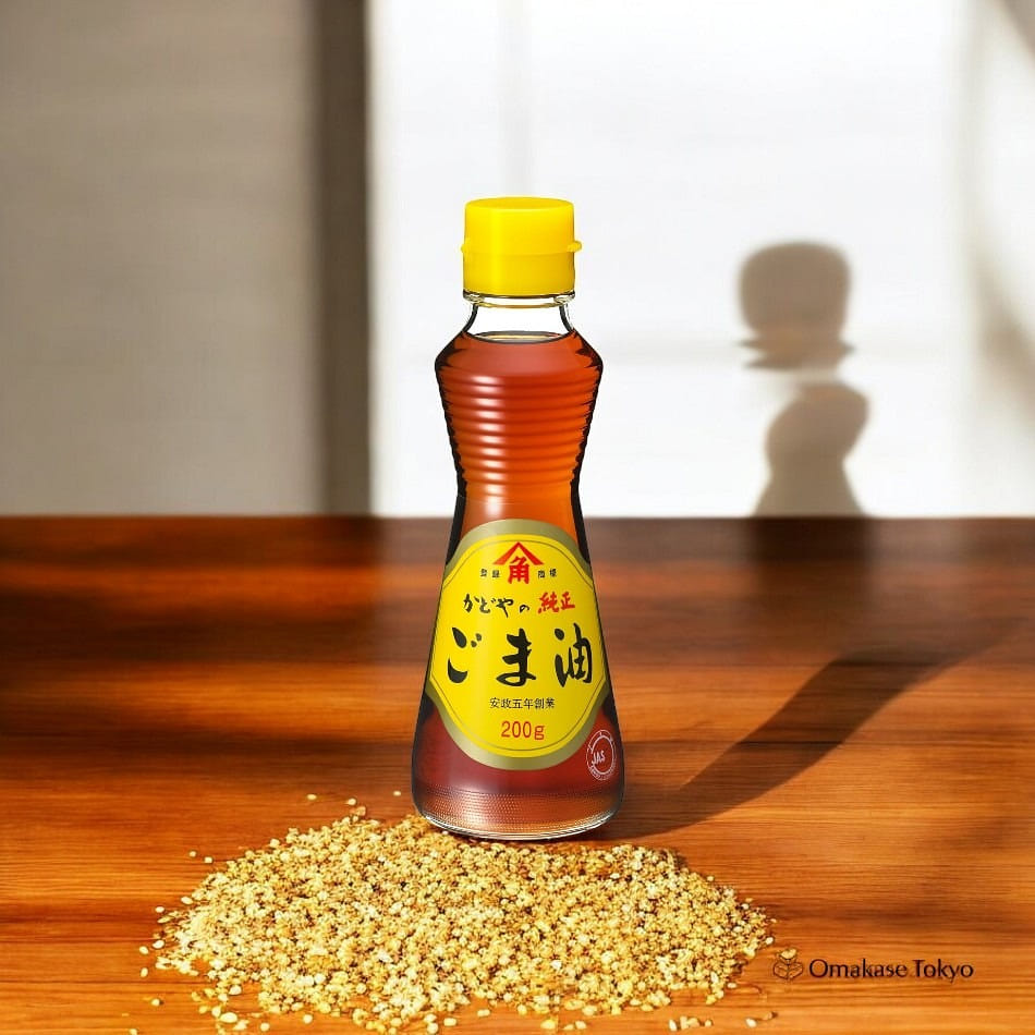 角屋纯日本芝麻油 200ml 200 毫升