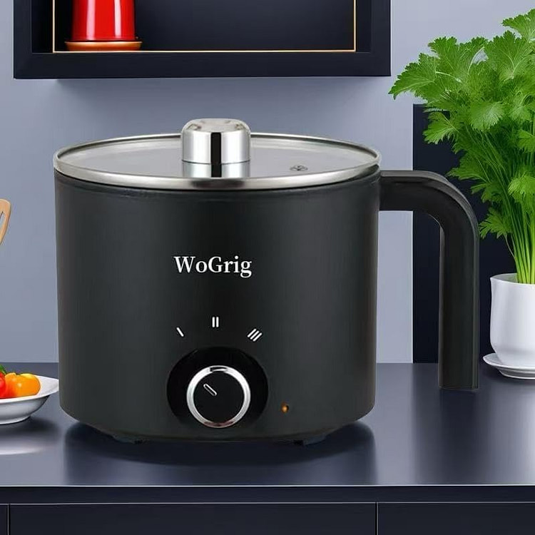 Electric Hot Pot Ramen Cooker Dual power supply 1 count