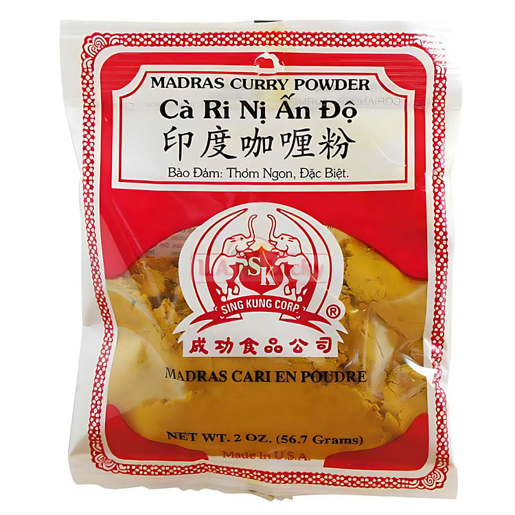 Sing Kung 马德拉斯咖喱粉 2oz