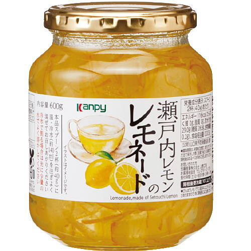 Kanpy Setouchi Lemon Lemonade 600g 1 bottle