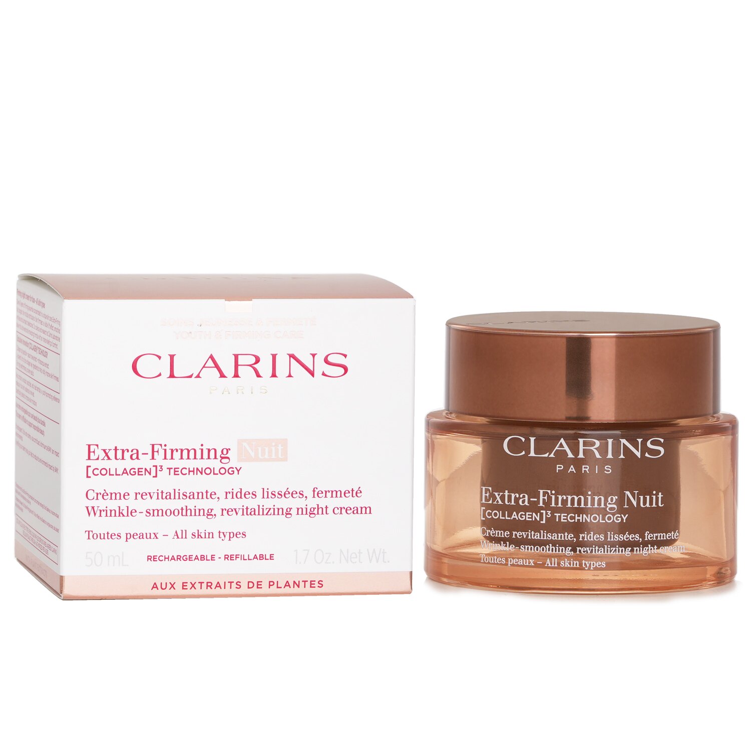 Clarins Extra Firming Creme Nuit Wrinkle Smoot - Weee!
