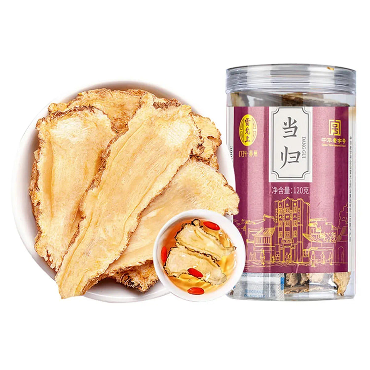 雷允上 甘肃岷县精选大片当归 补气养血 益气固表 120 克