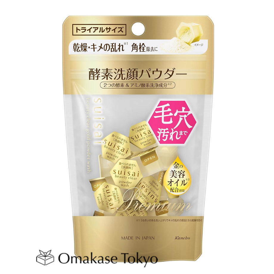 Suisai Beauty 透明金粉潔面乳 40g 6 克