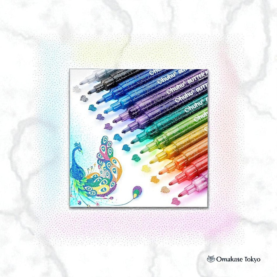 Ohuhu Metallic Marker Pens 12 Colors 210 g
