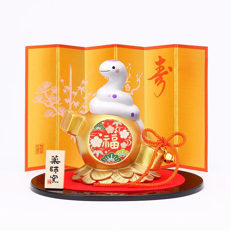 Đồ trang trí nhóm thổ cẩm Yakushi lò Xiangfu (đất phù hộ)