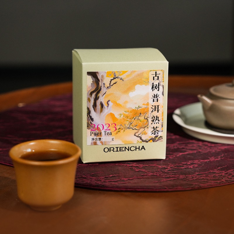Ancient Tree Ripe Pu-erh Tea, Xishuangbanna Yunnan 100 グラム
