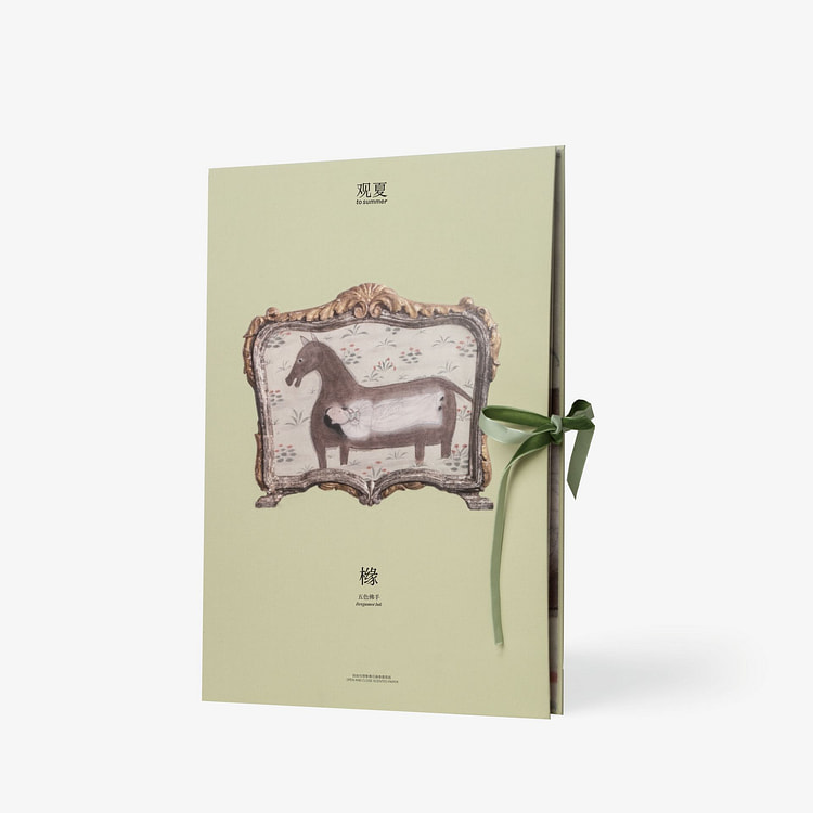 观夏春日画卷香氛纸