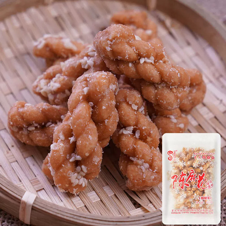 陈昌银麻花核桃味500g*1袋 500 克