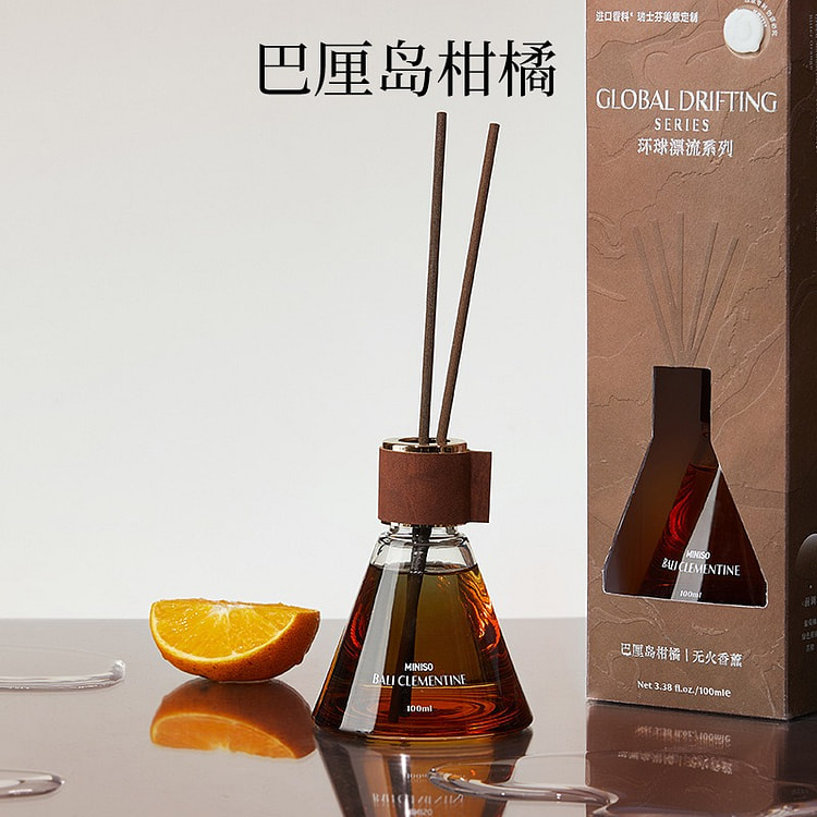 MINISO无火香薰适用室内持久香精油-巴厘岛柑橘 100 毫升