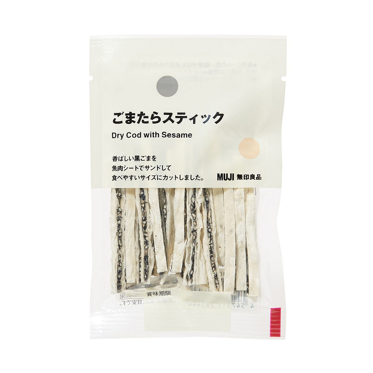 MUJI Sesame Cod Sticks 16g 1 each