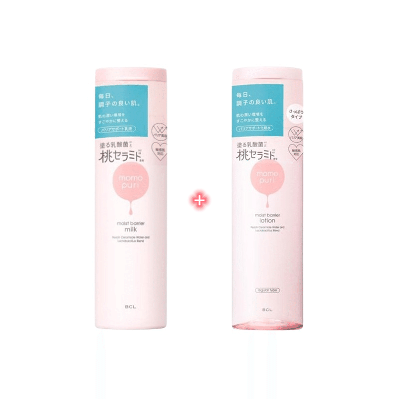 ももぷり 潤いバリア乳液 150ml+BCL ももぷり 潤いバリア化粧水 R 200ml 1 個