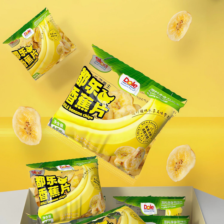 DOLE 都乐香蕉片果脯蜜饯果干（15g*10袋)