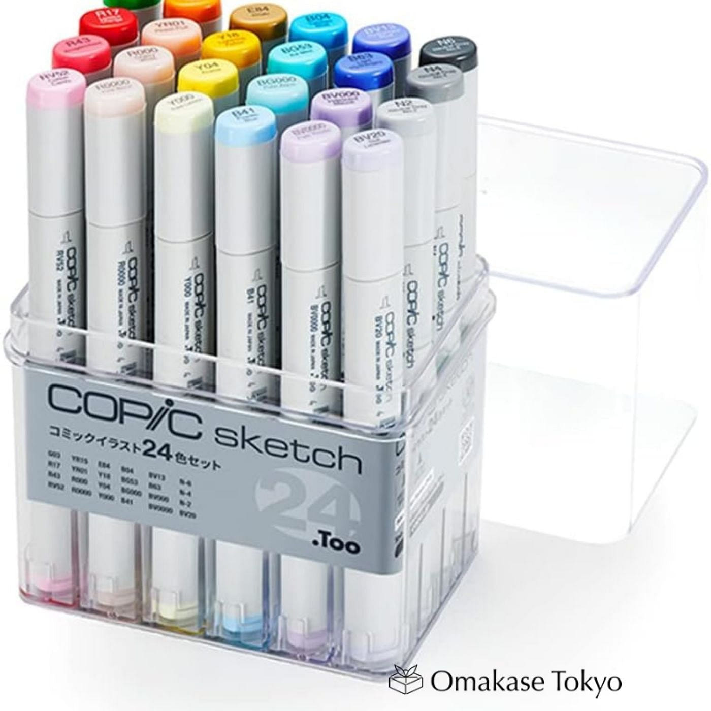 Copic Sketch 24-Color Set 538 g