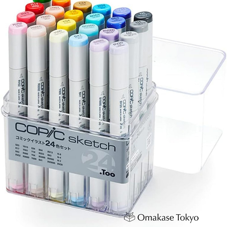 Copic Sketch 24色套装