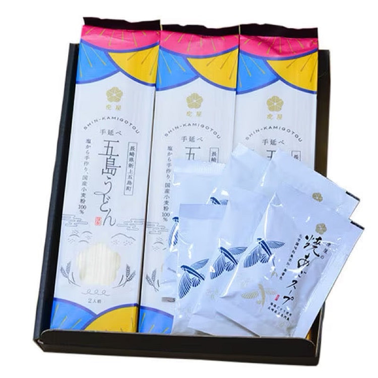 Toraya Goto Udon (3 Bundles) with Soup 6 Servings 1 each