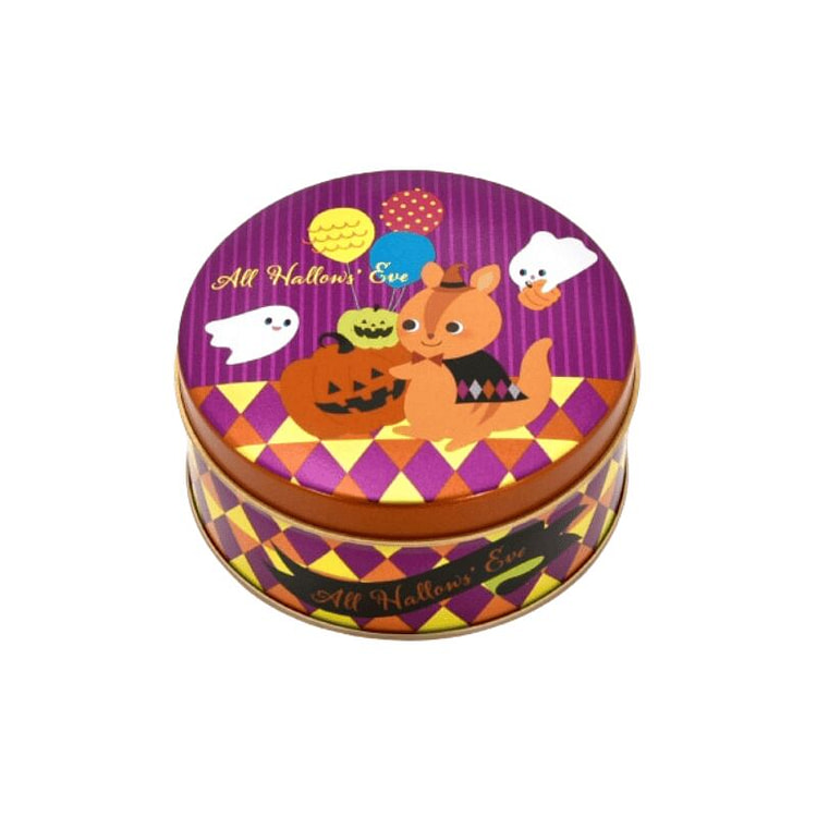 神户风月堂万圣节三种口味薄饼 松鼠小罐6片装 1 罐