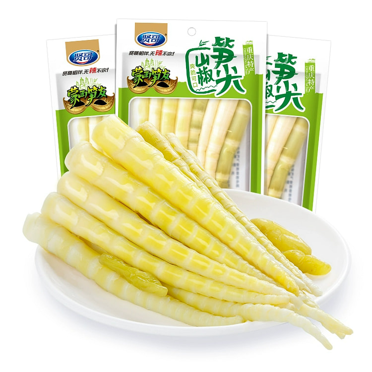 Wild pepper shoots with pickled peppers 70g*3bag