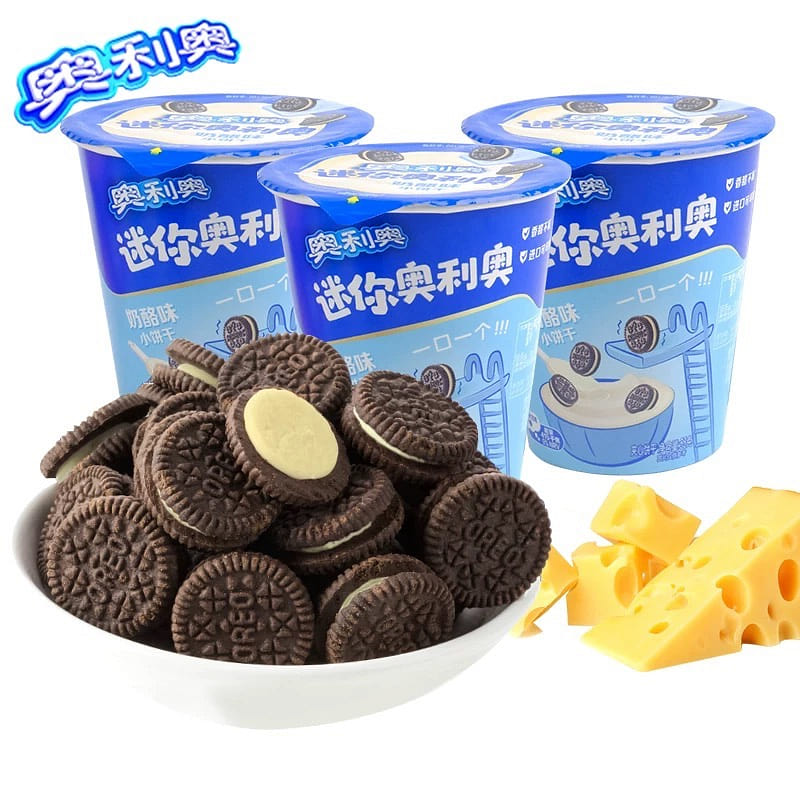 迷你奥利奥 奶酪味 小饼干 55 克