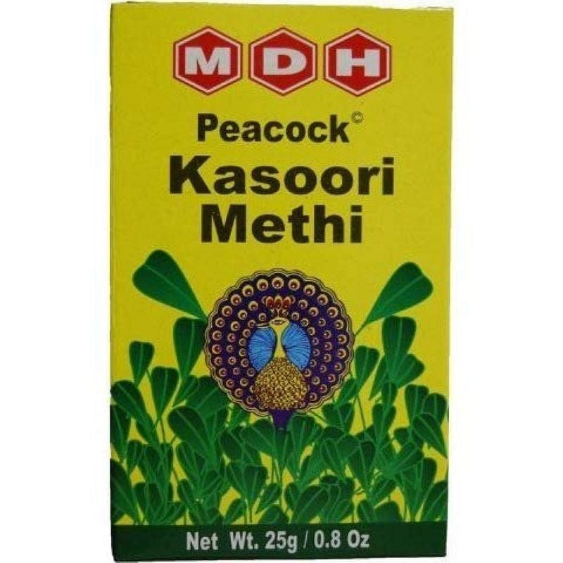 MDH 孔雀 Kasoori 冰毒 25 克 1 包