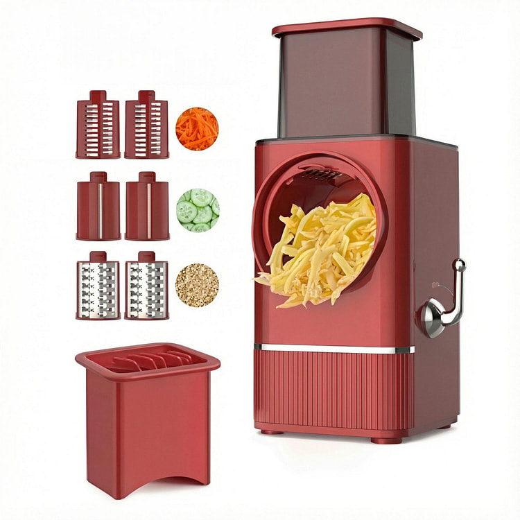 电动切菜机切丝器大口径可切土豆片萝卜丝奶酪3组刀片 1 个