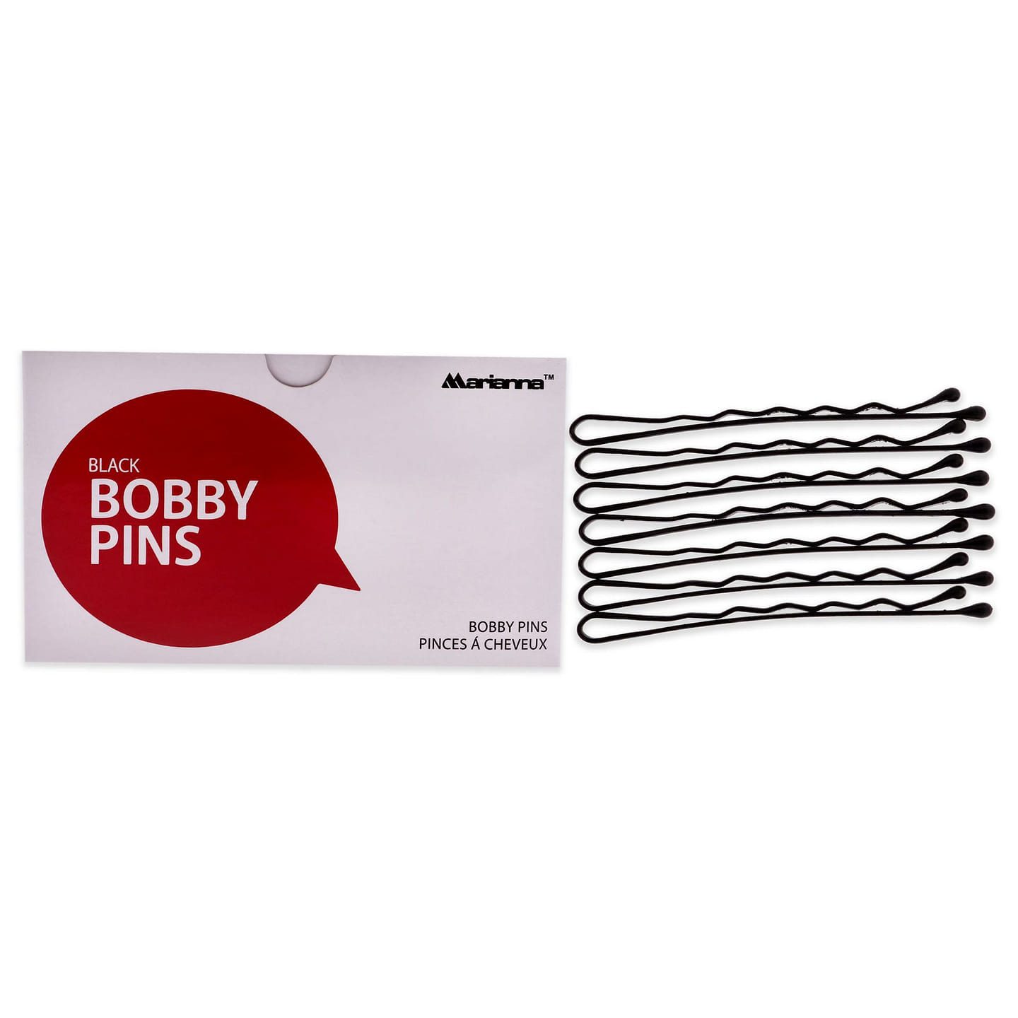 Supreme Bobby Pins – Black by Marianna for Women 720 count