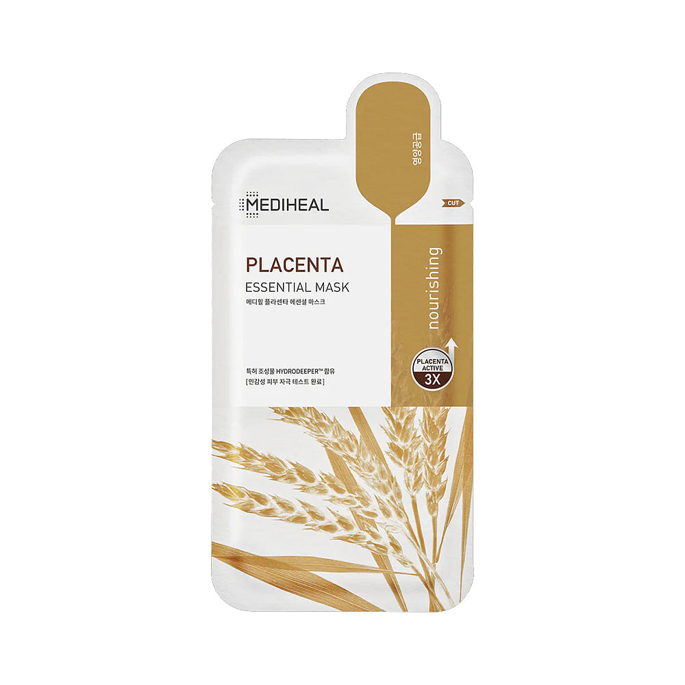 MEDIHEAL Placenta Essential Mask Single 1 each