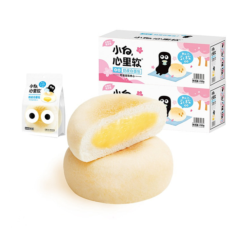 Little White Soft Red Bean Milk Skin Bread 900 g